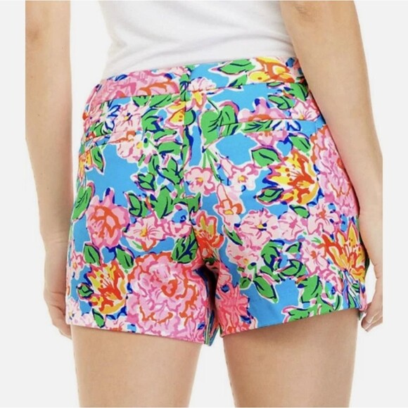 Lilly Pulitzer Bright Floral Shorts, 2 - Picture 2 of 7